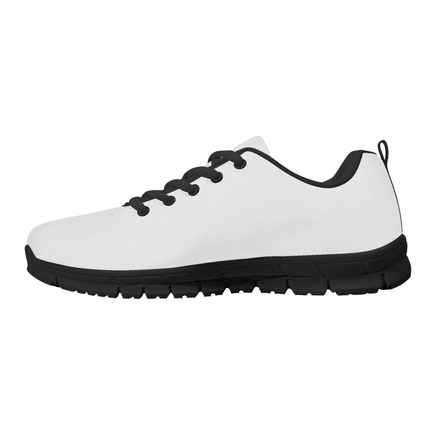 iwo Classic Lightweight Mesh Sneakers - White/Black