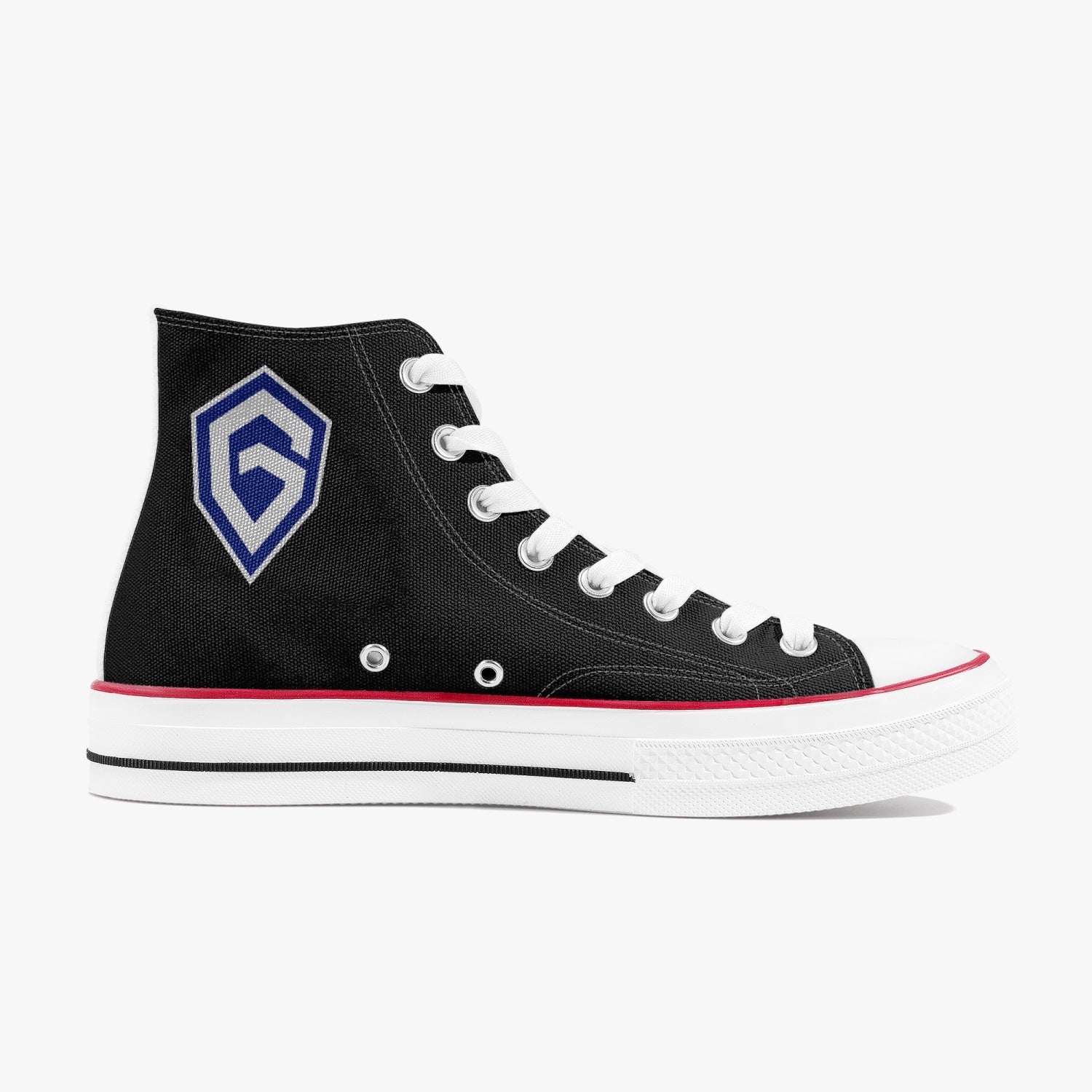 gln High-Top Canvas Shoes