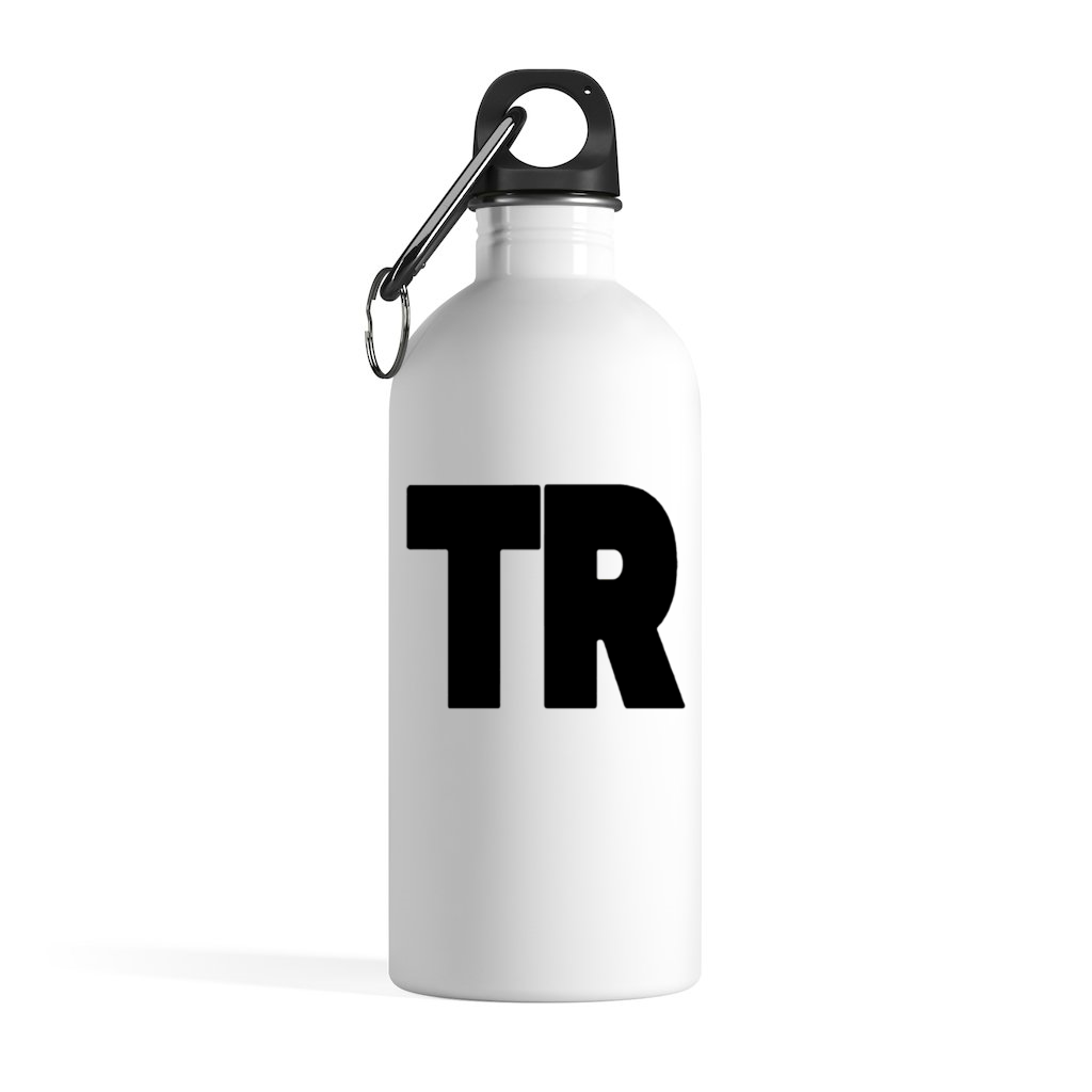threal White Stainless Steel Water Bottle
