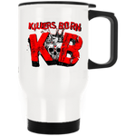 kilb White Stainless Steel Travel Mug