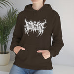 redm Death Metal No Drip White Hooded Sweatshirt