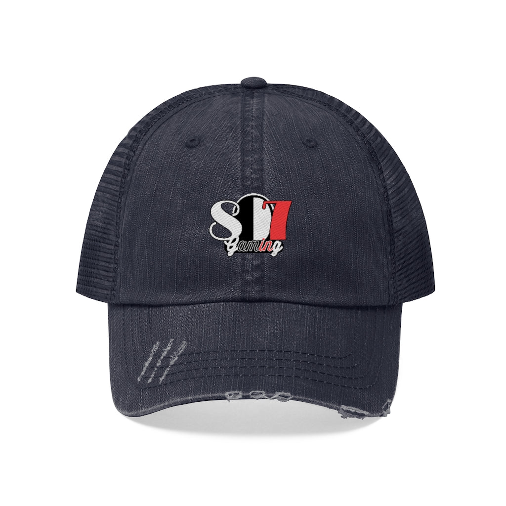 t-807 EMBROIDERED TRUCKER HAT