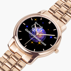 gh Folding Clasp Type Stainless Steel Quartz Watch (With Indicators)