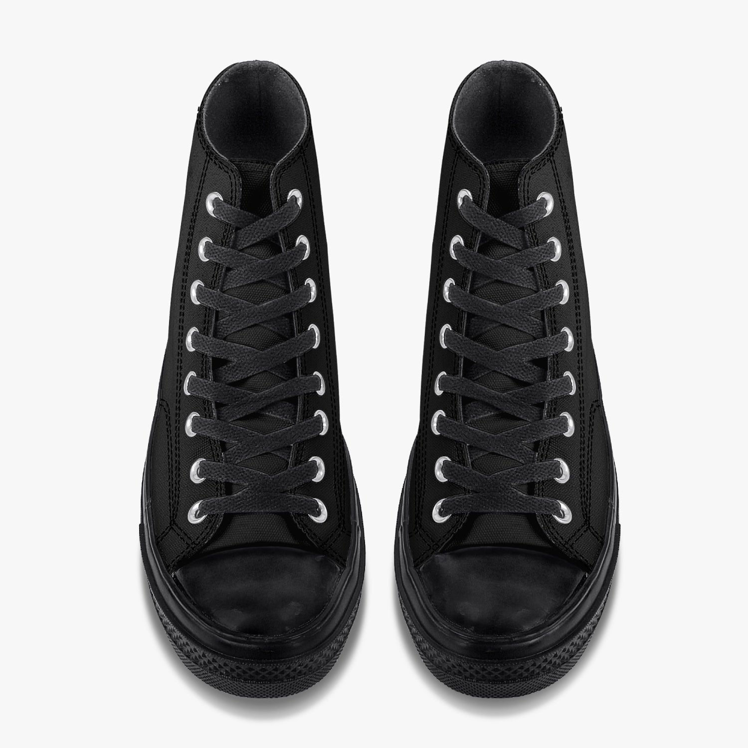 tnf High-Top Canvas Shoes - Black