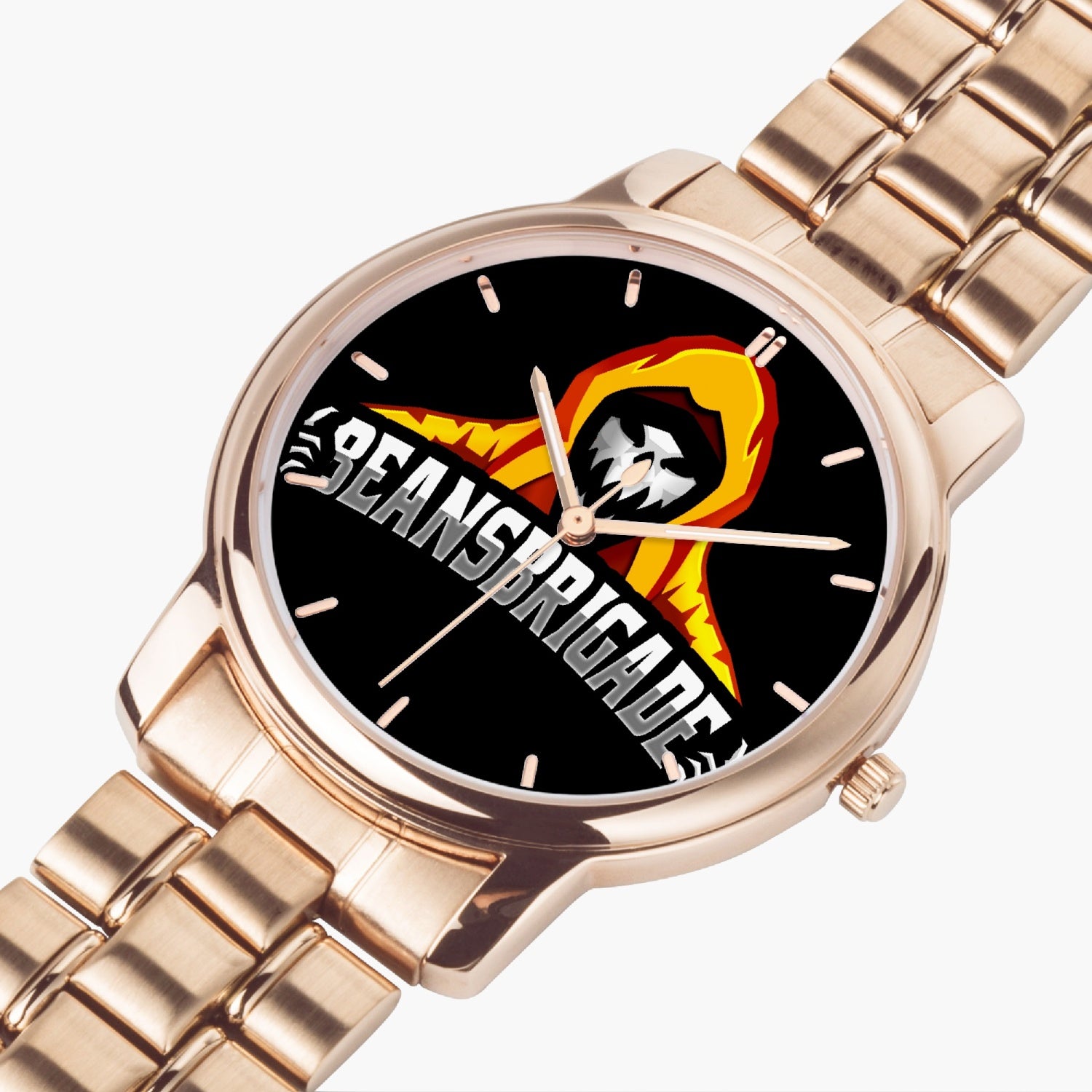 brig Stainless Steel Quartz Watch