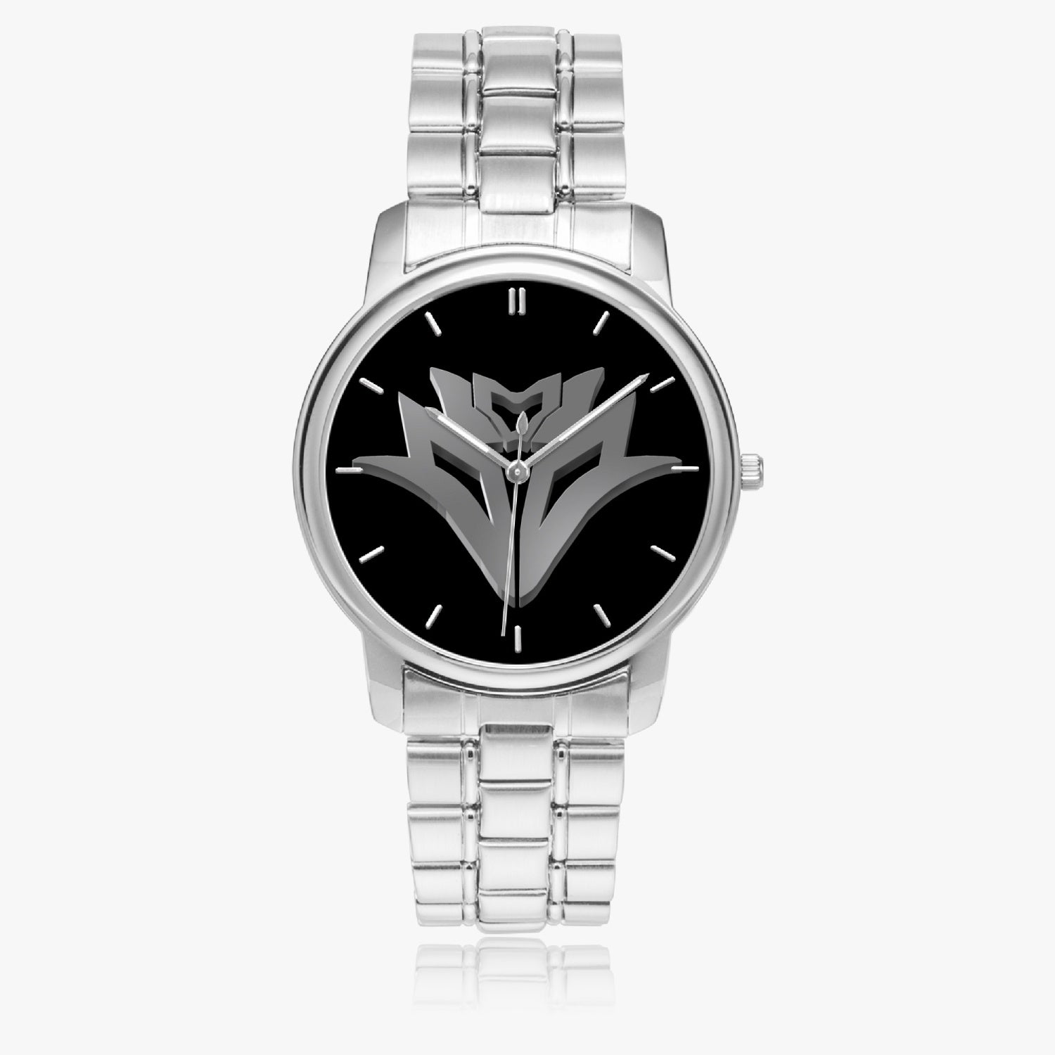 almr Stainless Steel Quartz Watch (With Indicators)