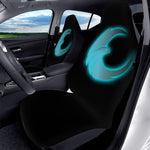 CURSED Microfiber Car Seats Cover 2Pcs