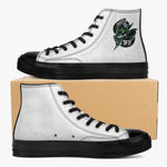 nin New High-Top Canvas Shoes - Black