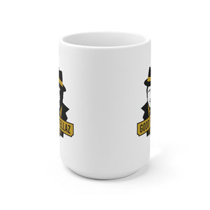 gf White Ceramic Mug 15oz