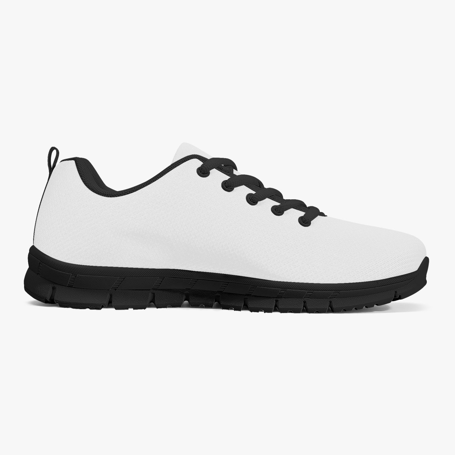 red Lightweight Mesh Sneakers - White/Black