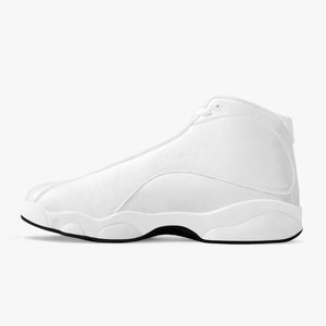 ithil High-Top Leather Basketball Sneakers - White