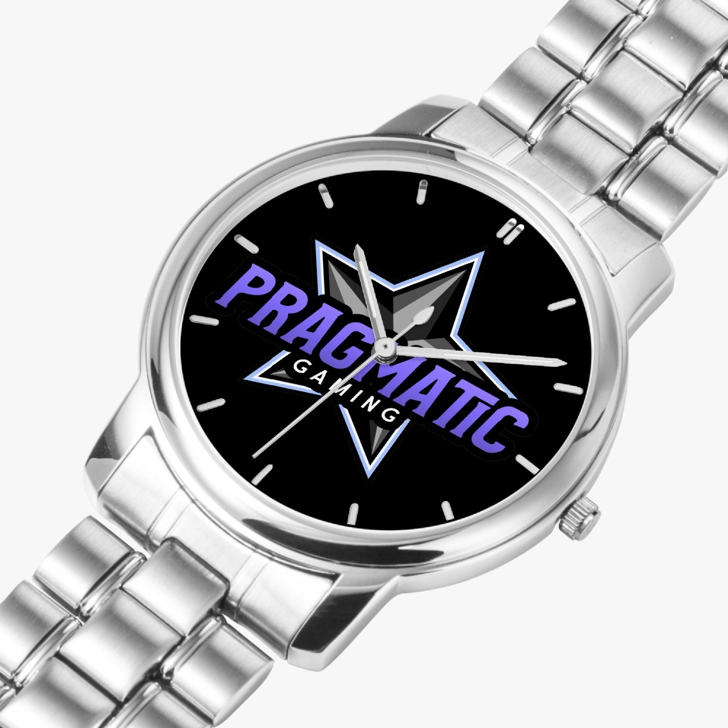 prag Stainless Steel Quartz Watch
