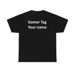 CURSED Heavy Cotton Tee / Name on Back/ Don't use
