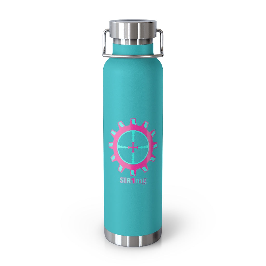 SIR1mg Copper Vacuum Insulated Bottle, 22oz