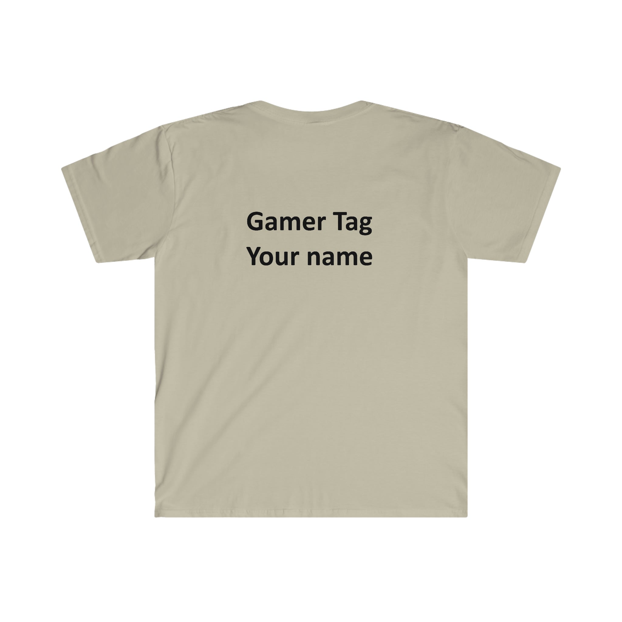 CURSED Softstyle T-Shirt-Name on Back