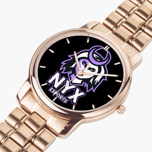 nyx Stainless Steel Quartz Watch