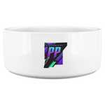 pnp White Ceramic Pet Bowl