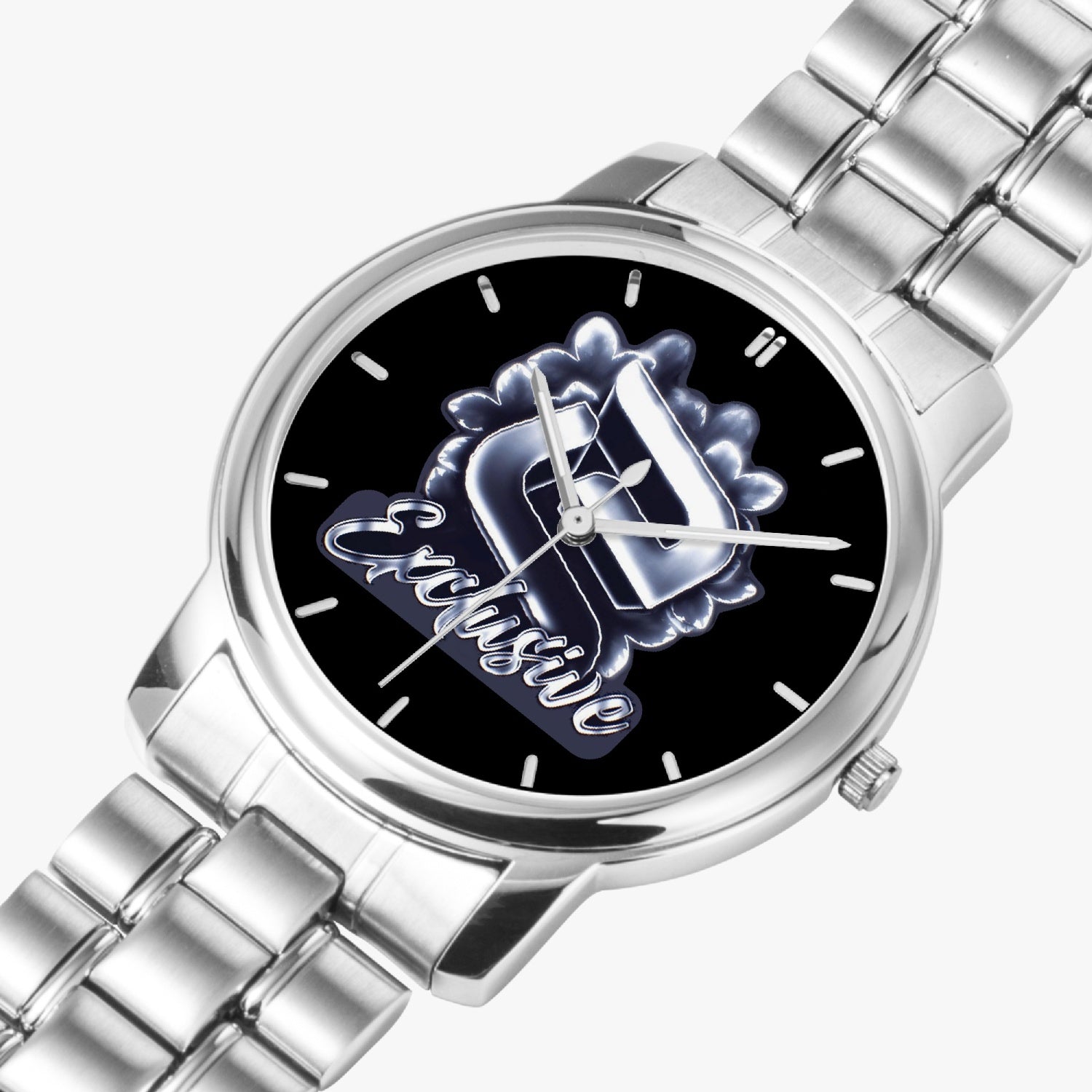 exc Stainless Steel Quartz Watch