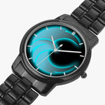 CURSED Folding Clasp Type Stainless Steel Quartz Watch (With Indicators)