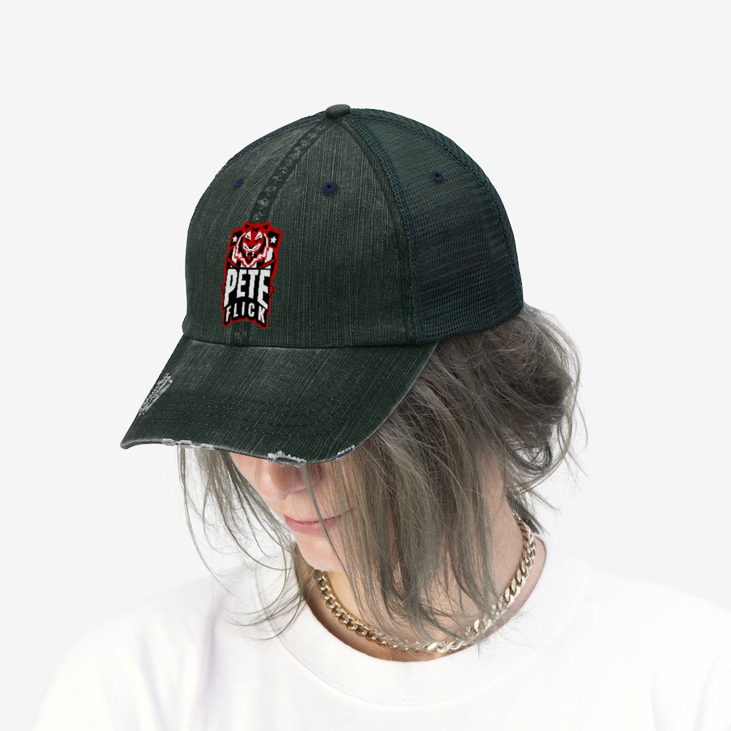 pf Embroidered Trucker Hat