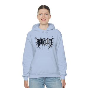 redm Death Metal Drip Black Hooded Sweatshirt