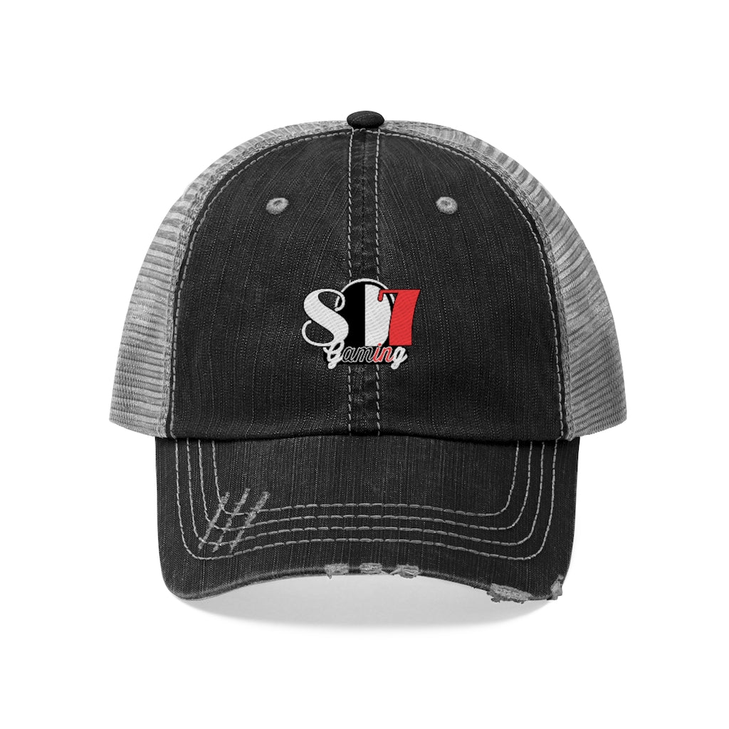 t-807 EMBROIDERED TRUCKER HAT