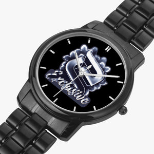 exc Stainless Steel Quartz Watch