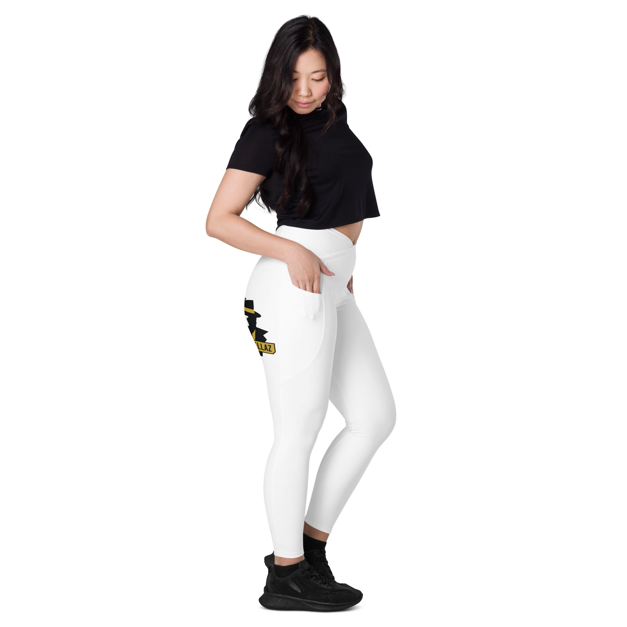 gf Crossover leggings with pockets