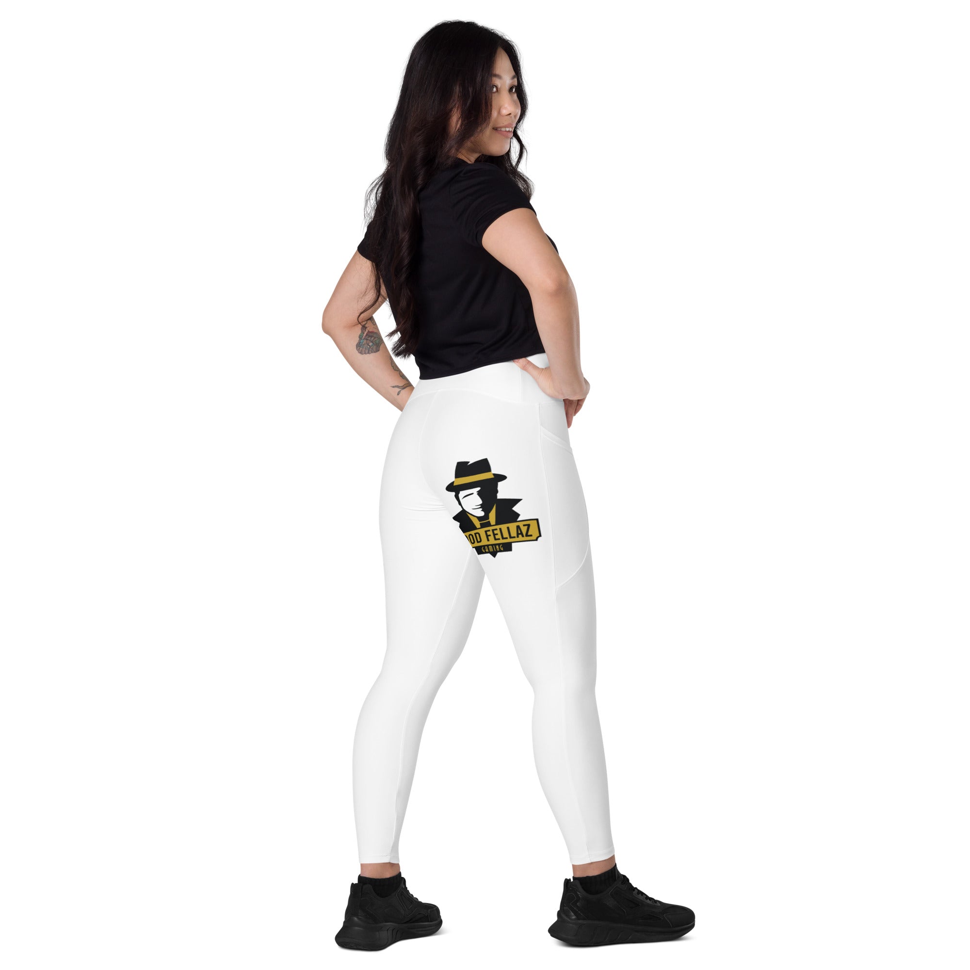 gf Crossover leggings with pockets