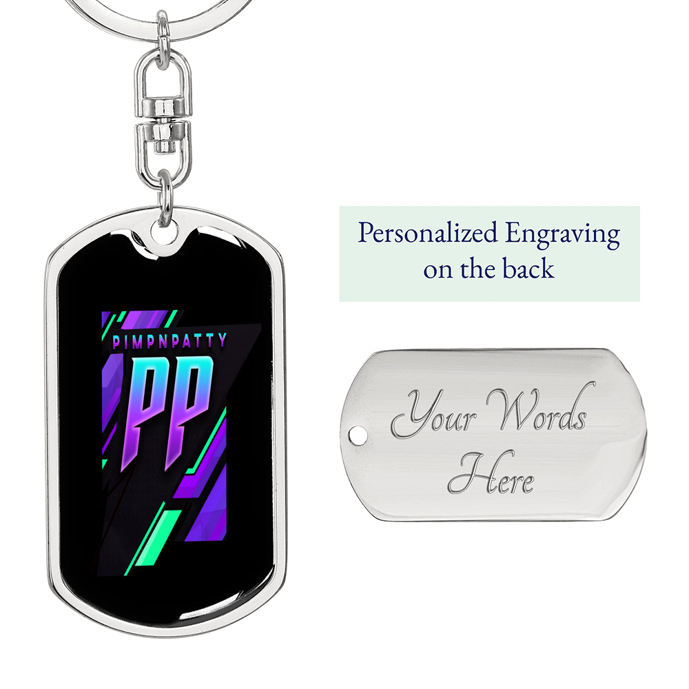 pnp Engravable Key Ring