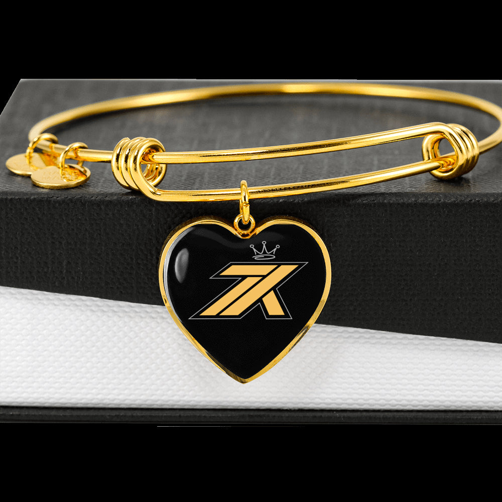 k7 Engravable Heart Bracelet