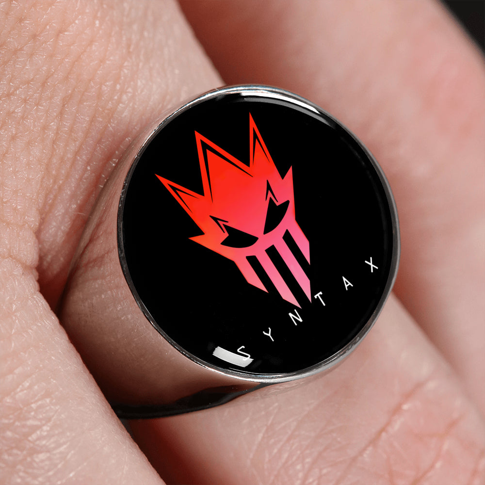 t-syn SIGNET RING