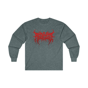 redm Death Metal Red Drip Long Sleeve Shirt