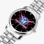 crl Stainless Steel Quartz Watch