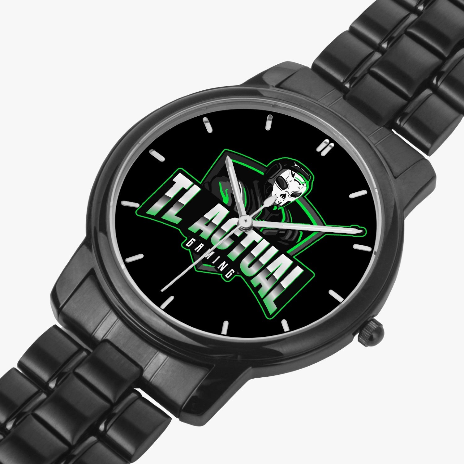 tla Stainless Steel Quartz Watch (With Indicators)