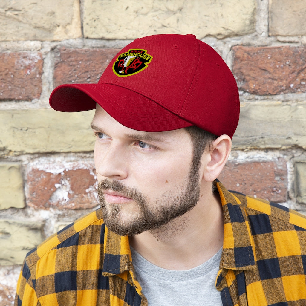 o-stx EMBROIDERED TWILL HAT
