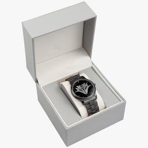 almr Stainless Steel Quartz Watch (With Indicators)