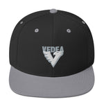 vda Embroidered Flat Brim Snapback Hat