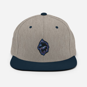 shc Embroidered Flat Brim Hat