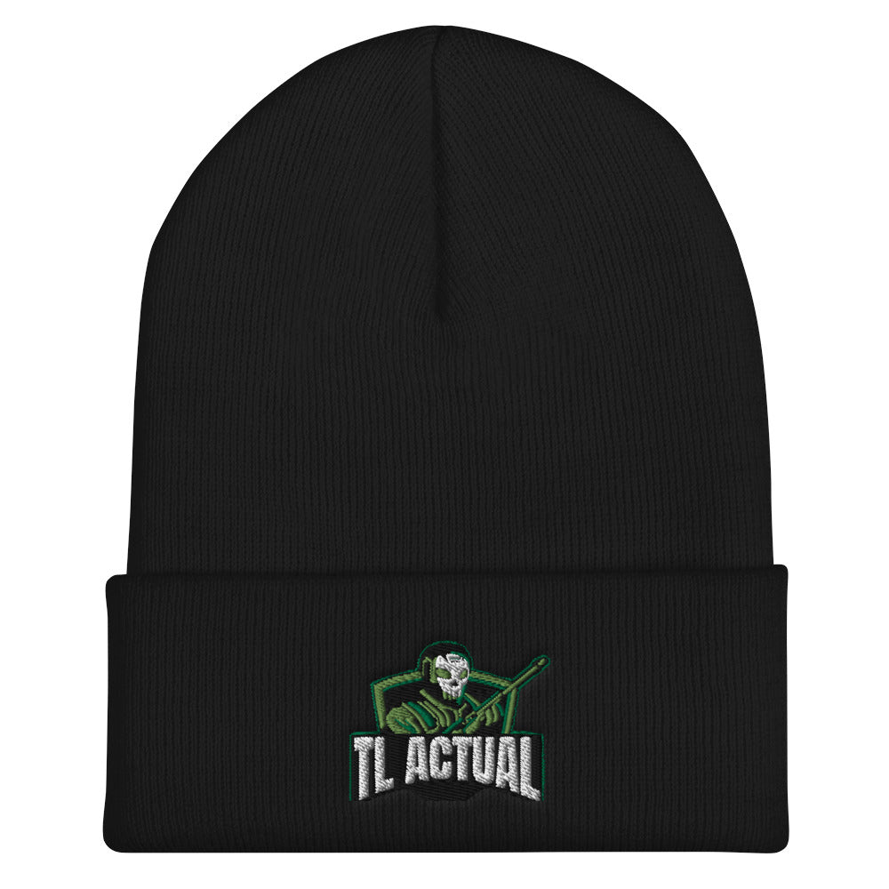 tla Embroidered Cuffed Beanie