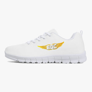 o-egc Classic Lightweight Mesh Sneakers - White/Black