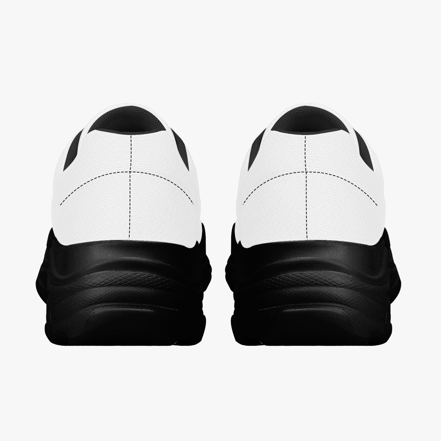 rom Womens Chunky Sneakers - White/Black