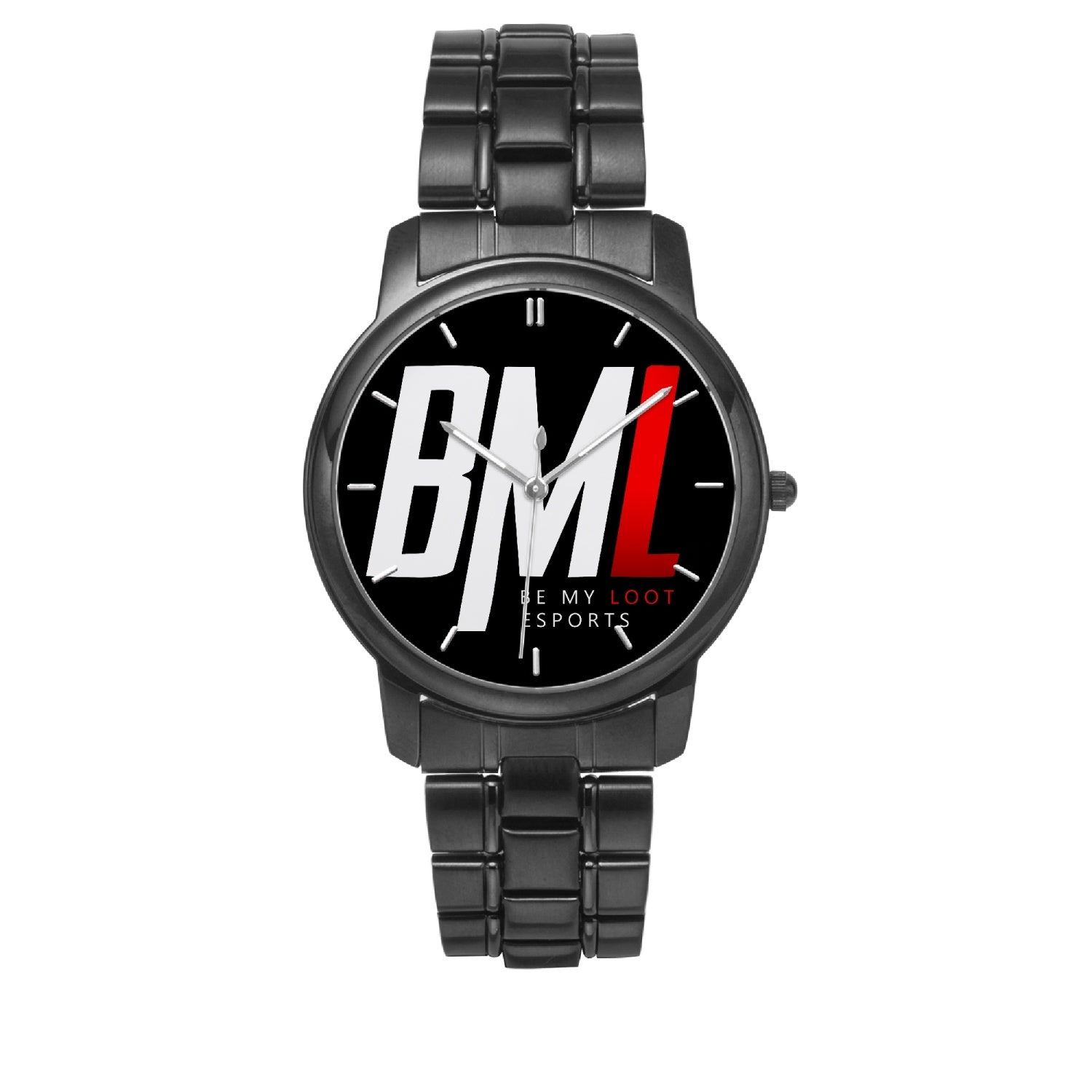bml Stainless Steel Quartz Watch (With Indicators)