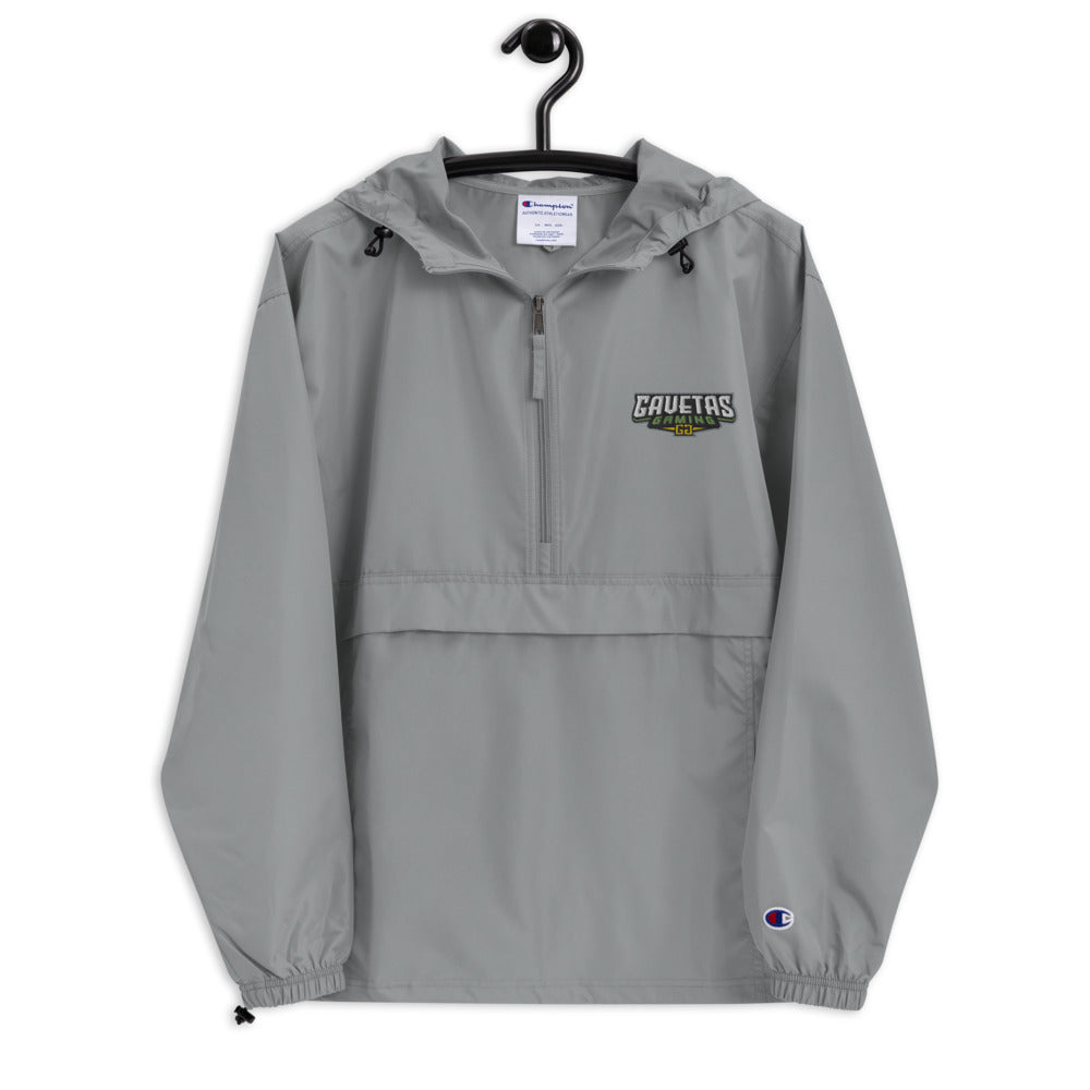 t-gav Embroidered Champion Packable Jacket