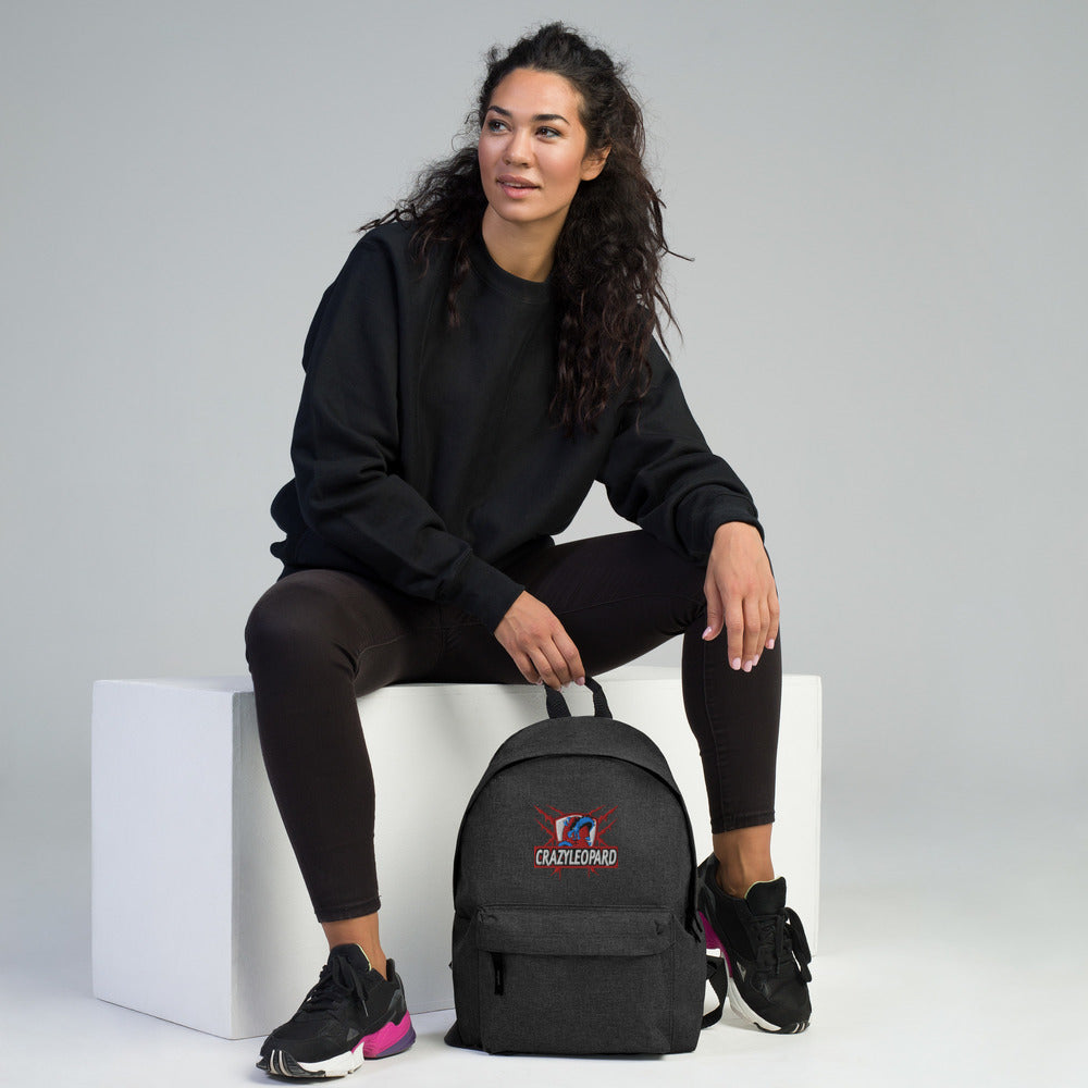clr Embroidered Backpack