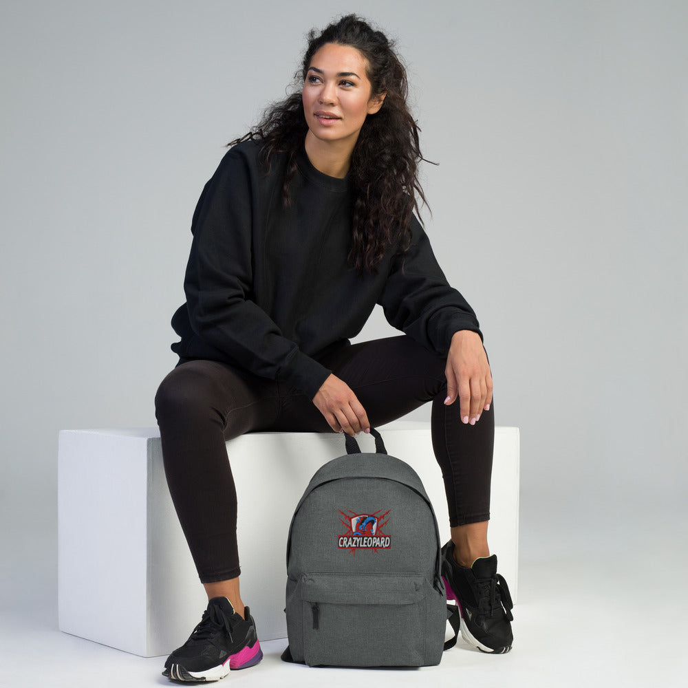 clr Embroidered Backpack