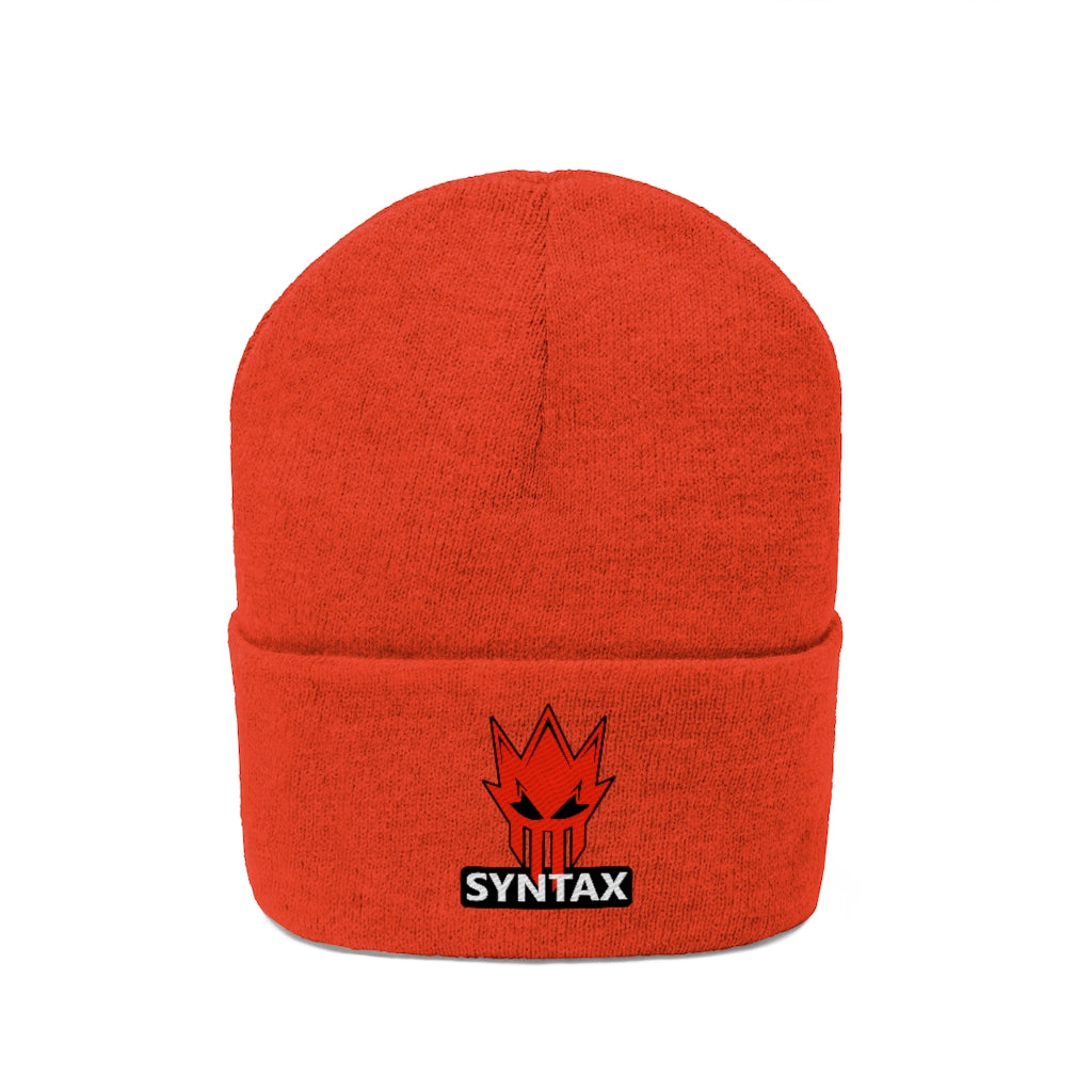 t-syn EMBROIDERED BEANIE