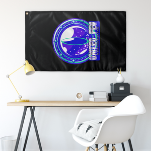 t-ufo WALL FLAG VERTICAL
