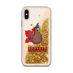 kiwi Liquid Glitter Phone Case