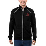 t-da Embroidered Piped Fleece Jacket